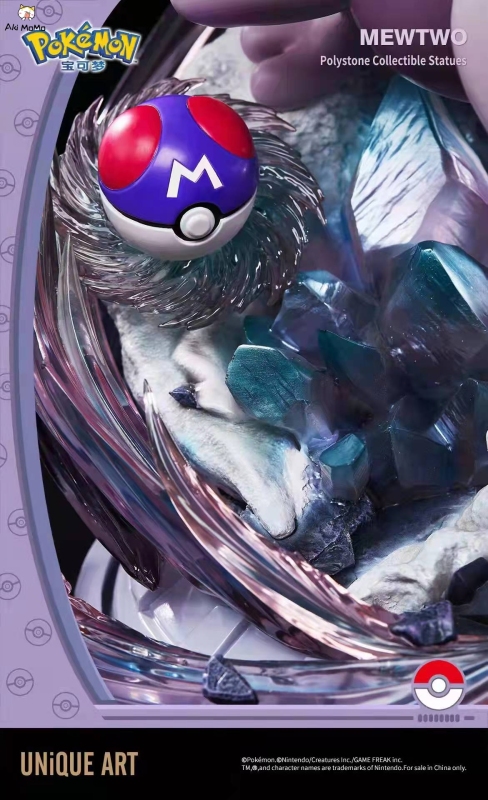 (Pre-order Closed) Mewtwo Pokemon Licensed Statue By Unique Art Studio