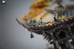 (Back-order) Kurong Temple By Yuan Xingliang Painted Resin Statue