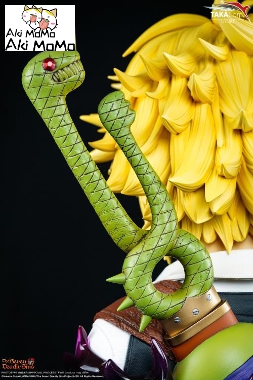 (Pre-order) The Seven Deadly Sins Meliodas 1/1 Scale Life-Size Bust By Taka Corp Studio