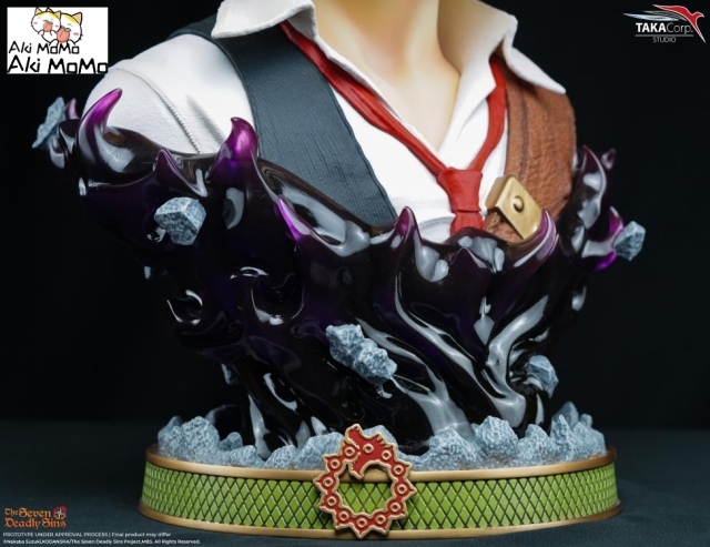 (Pre-order) The Seven Deadly Sins Meliodas 1/1 Scale Life-Size Bust By Taka Corp Studio