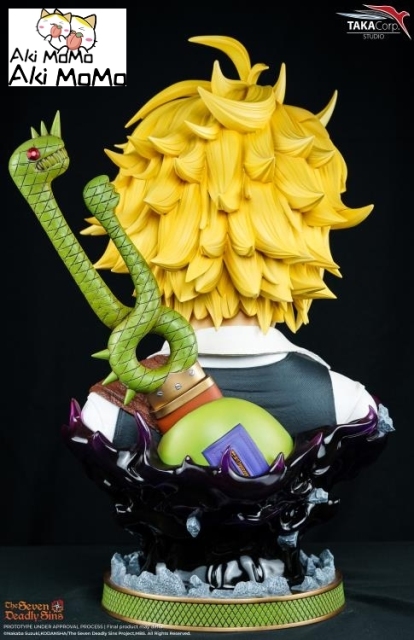 (Pre-order) The Seven Deadly Sins Meliodas 1/1 Scale Life-Size Bust By Taka Corp Studio