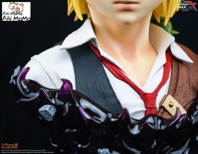 (Pre-order) The Seven Deadly Sins Meliodas 1/1 Scale Life-Size Bust By Taka Corp Studio