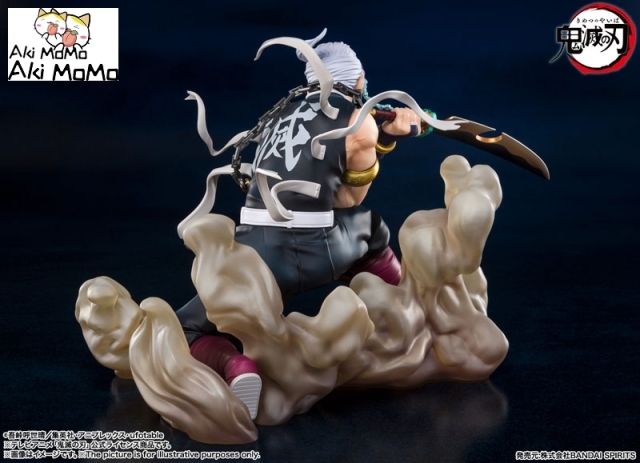(In Stock) BANDAI SPIRITS Figuarts ZERO Tengen Uzui Demon Slayer Figure: Kimetsu no Yaiba