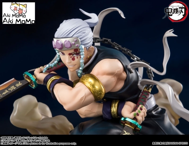 (In Stock) BANDAI SPIRITS Figuarts ZERO Tengen Uzui Demon Slayer Figure: Kimetsu no Yaiba
