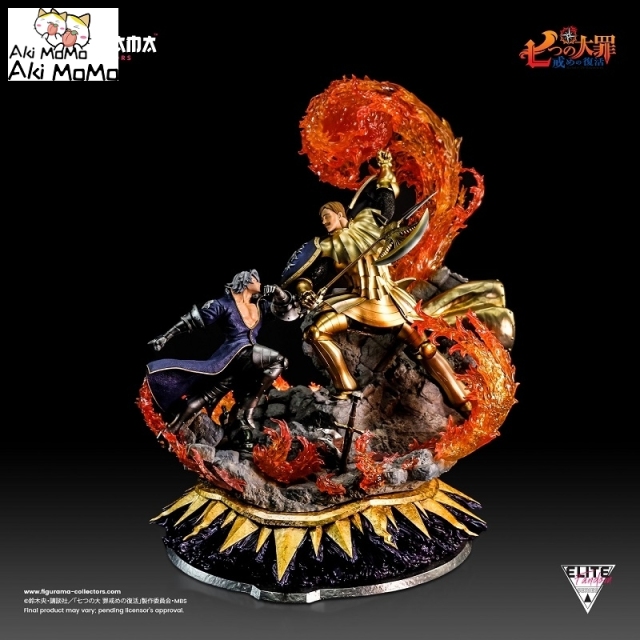 (Released) Escanor VS Estarossa Elite Fandom Statue The Seven Deadly Sins 1/6 80cm Scale Statue By Figurama