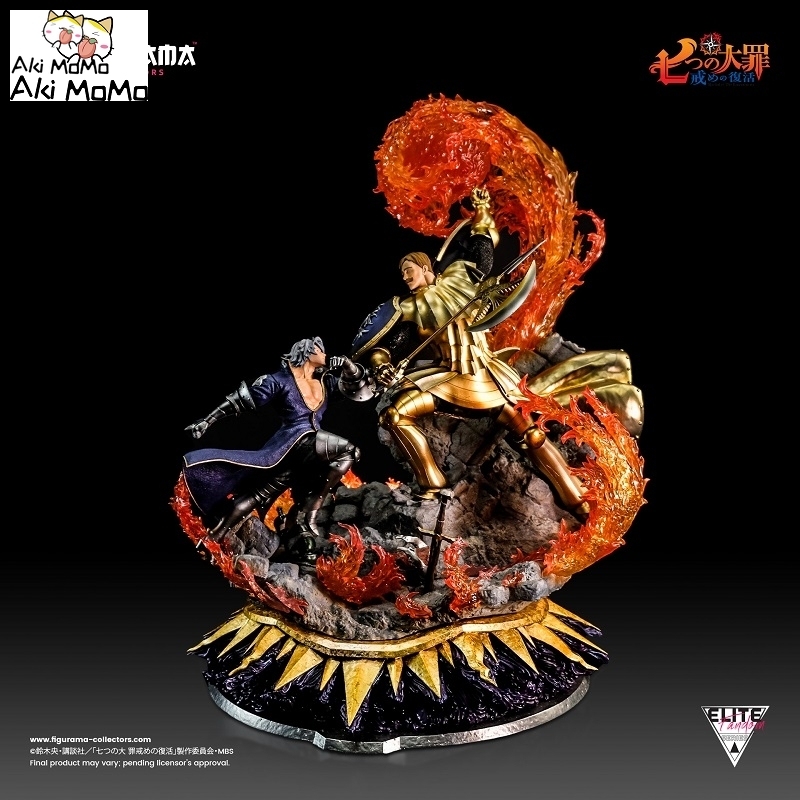 (Released) Escanor VS Estarossa Elite Fandom Statue The Seven Deadly Sins 1/6 80cm Scale Statue By Figurama
