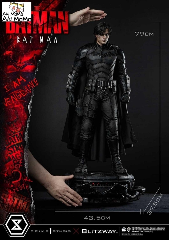 (Pre-order) The Batman (Film) Batman Bonus Version MMTBM-03S 1/3 Scale Statue By Prime 1 Studio