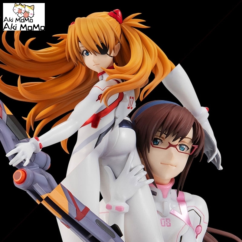 (In Stock) MegaHouse Precious G.E.M. Evangelion: 3.0+1.0 Thrice Upon a Time Asuka Langley Shikinami & Mari Makinami Illustrious