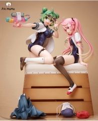 (Pre-order Closed) Native Poyoyon Rock Original Character Midori &amp; Pink Sukumizu 1/5.5 Figure (Single Shipment)