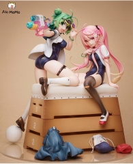 (Pre-order Closed) Native Poyoyon Rock Original Character Midori &amp; Pink Sukumizu 1/5.5 Figure (Single Shipment)