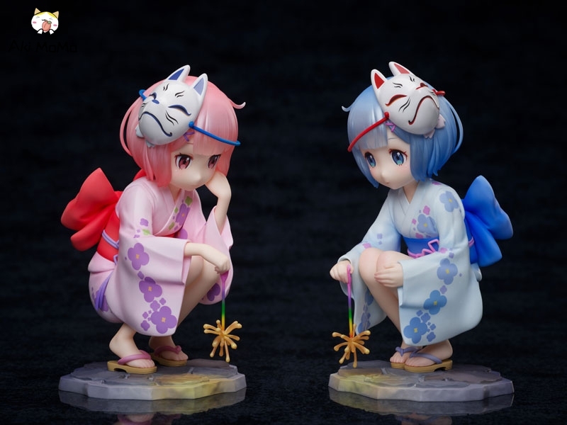 (Pre-order Closed) FuRyu Re:ZERO -Starting Life in Another World Ram & Rem -Childhood Summer Memories- 1/7 Figure
