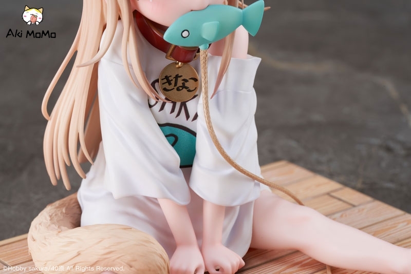 (In Stock) Hobby sakura Uchi no Neko ga Onnanoko de Kawaii Kinako Sitting Fish ver. 1/6 Figure