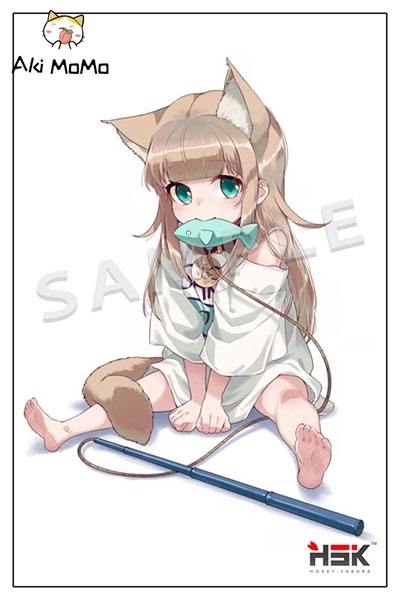 (In Stock) Hobby sakura Uchi no Neko ga Onnanoko de Kawaii Kinako Sitting Fish ver. 1/6 Figure
