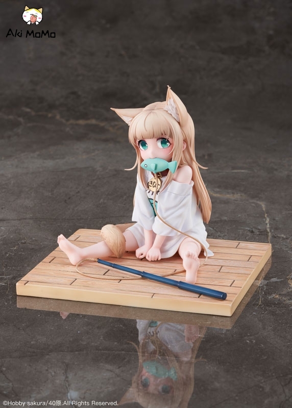 (In Stock) Hobby sakura Uchi no Neko ga Onnanoko de Kawaii Kinako Sitting Fish ver. 1/6 Figure