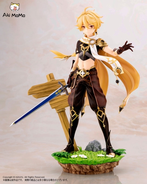 (In Stock) Kotobukiya Genshin Impact Figure Aether 1/7 Scale (Bonus)