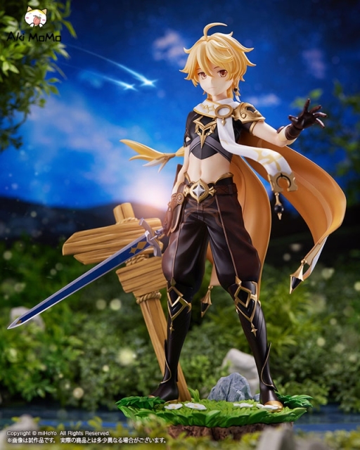 (In Stock) Kotobukiya Genshin Impact Figure Aether 1/7 Scale (Bonus)