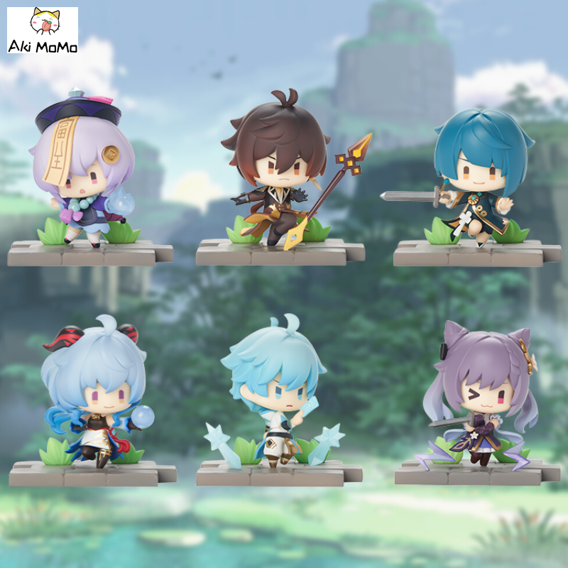 (In Stock) APEX x Genshin Impact x miHoYo Vol.2 Liyue Battlefield Blind Box (Set of 6)