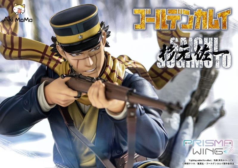 (In Stock) Prime 1 Studio PRISMA WING Golden Kamuy Saichi Sugimoto 1/7 Figure(Bonus)