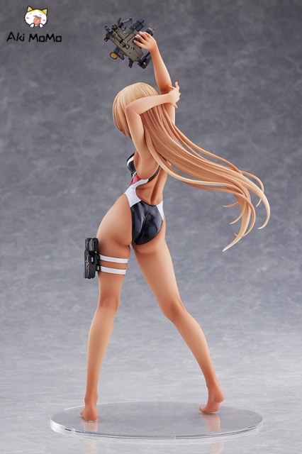 (Pre-order) AMAKUNI ARMS NOTE Kouhai-chan of the Swimming Club Red Line Swimsuit Ver. 1/7 Figure