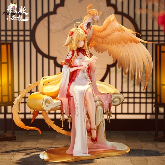 (Back-order) Yuewen Fox Spirit Matchmaker Tushan Honghong Golden Feather Dress Ver. 1/7 Figure (Bonus)