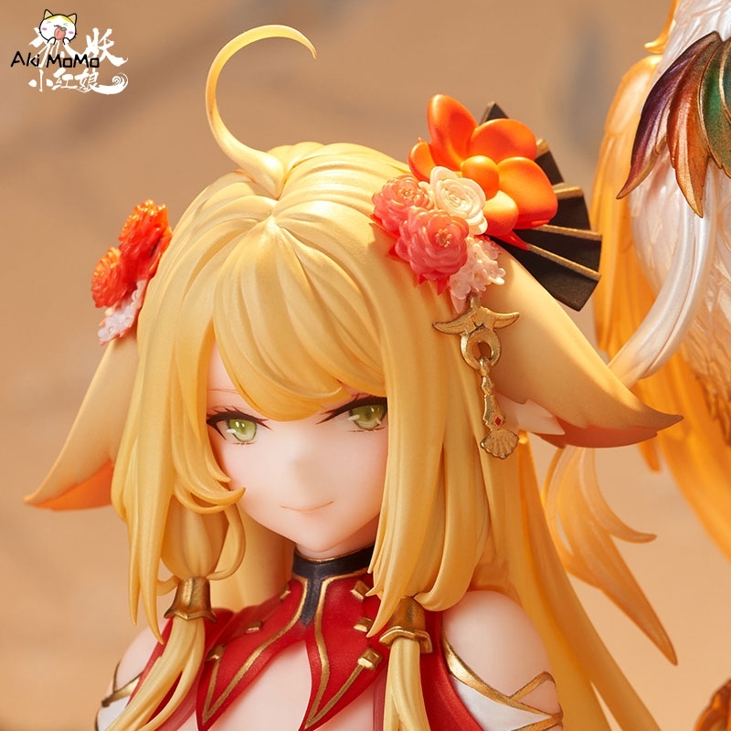 (Back-order) Yuewen Fox Spirit Matchmaker Tushan Honghong Golden Feather Dress Ver. 1/7 Figure (Bonus)