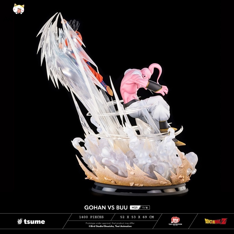 (Pre-order) Dragon Ball Gohan vs Buu HQS 1/6 Scale Statue By Tsume-Art
