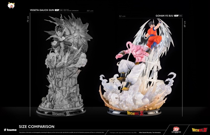 (Pre-order) Dragon Ball Gohan vs Buu HQS 1/6 Scale Statue By Tsume-Art