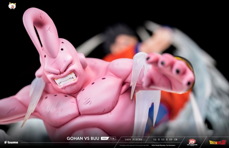 (Pre-order) Dragon Ball Gohan vs Buu HQS 1/6 Scale Statue By Tsume-Art