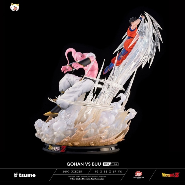 (Pre-order) Dragon Ball Gohan vs Buu HQS 1/6 Scale Statue By Tsume-Art