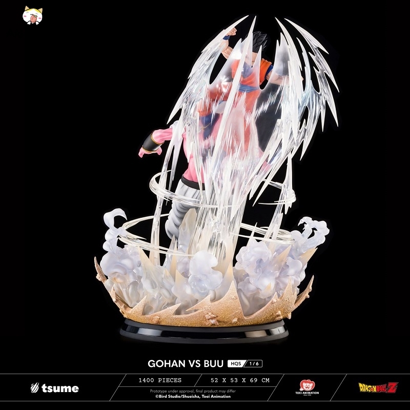 (Pre-order) Dragon Ball Gohan vs Buu HQS 1/6 Scale Statue By Tsume-Art