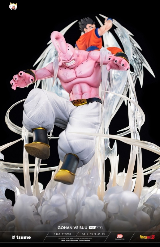 (Pre-order) Dragon Ball Gohan vs Buu HQS 1/6 Scale Statue By Tsume-Art