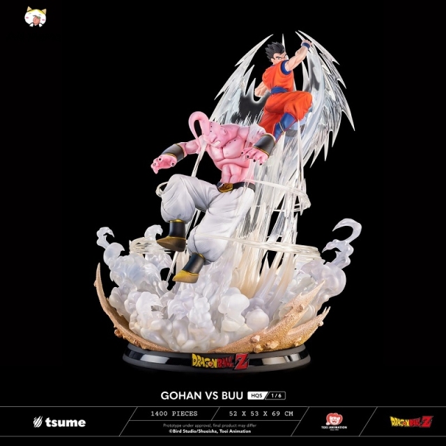 (Pre-order) Dragon Ball Gohan vs Buu HQS 1/6 Scale Statue By Tsume-Art