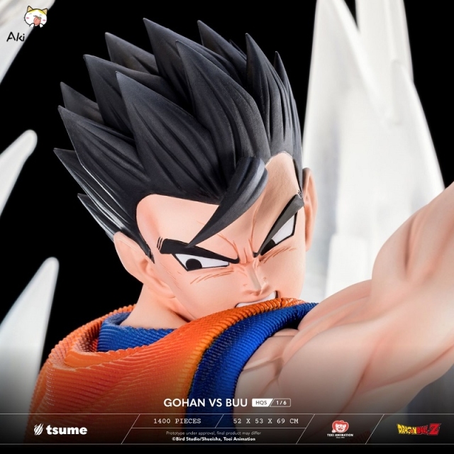 (Pre-order) Dragon Ball Gohan vs Buu HQS 1/6 Scale Statue By Tsume-Art