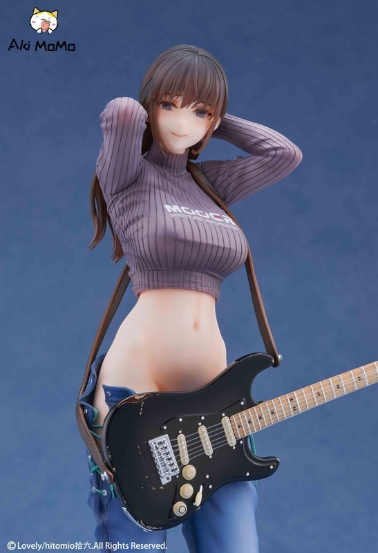 (Pre-order) Lovely Guitar Sister Illustrated by hitomio 16 1/7 Figure (Bonus)