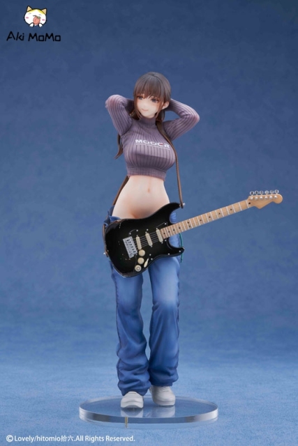 (Pre-order) Lovely Guitar Sister Illustrated by hitomio 16 1/7 Figure (Bonus)