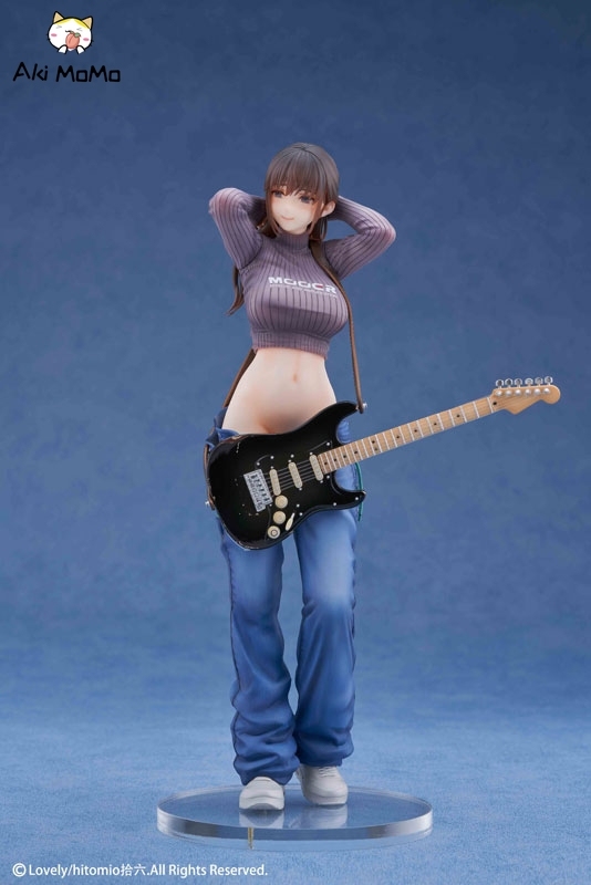 (Pre-order) Lovely Guitar Sister Illustrated by hitomio 16 1/7 Figure (Bonus)