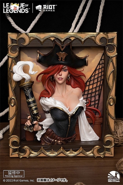 (Pre-order) League of Legends The Bounty Hunter Miss Fortune 3D Frame By Infinity Studio