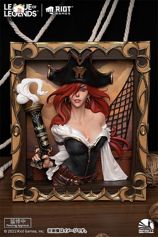 (Pre-order) League of Legends The Bounty Hunter Miss Fortune 3D Frame By Infinity Studio
