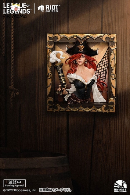 (Pre-order) League of Legends The Bounty Hunter Miss Fortune 3D Frame By Infinity Studio