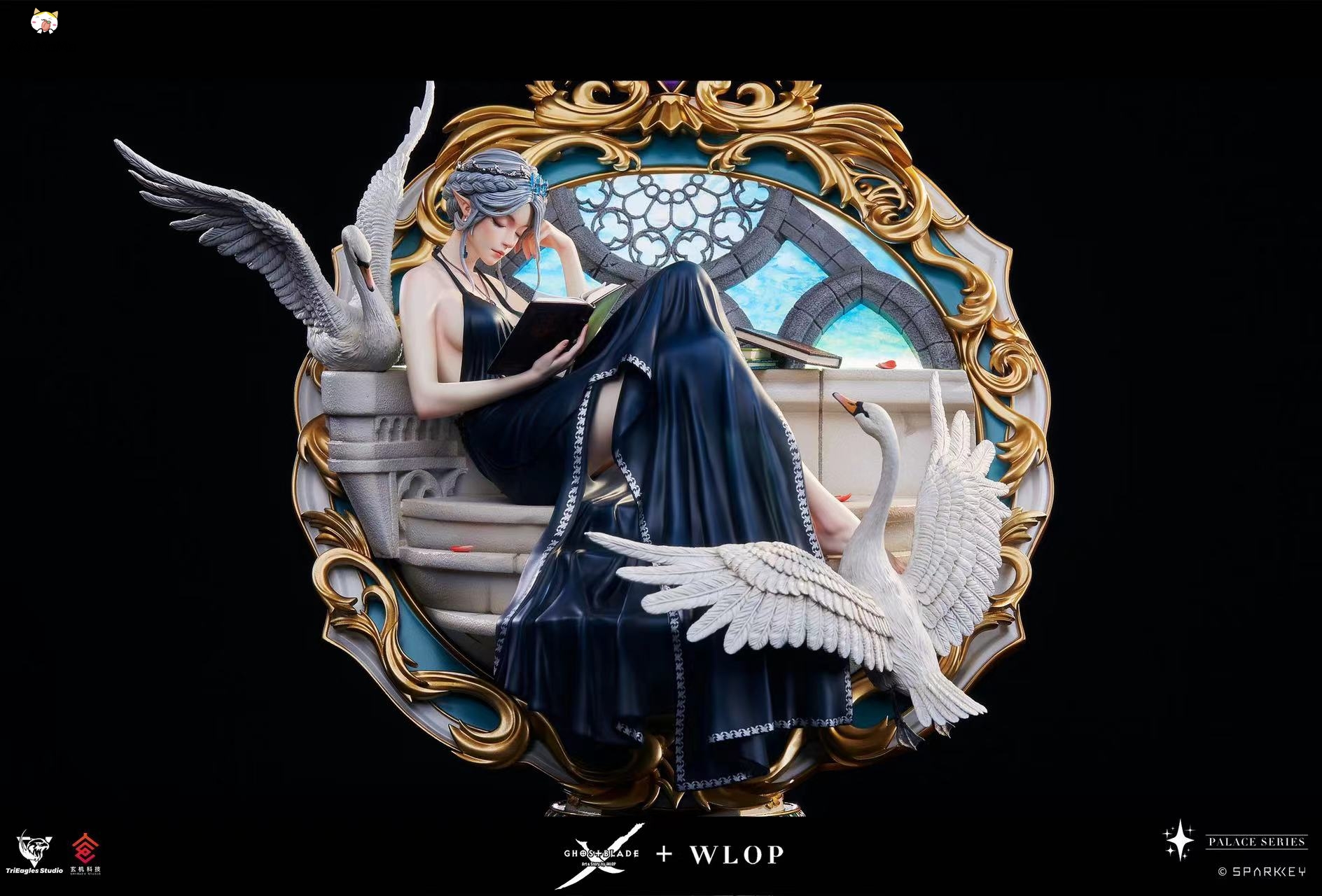 In Stock) Ghost Blade Swan 1/6 Scale Statue By TriEagles Studio x WLOP