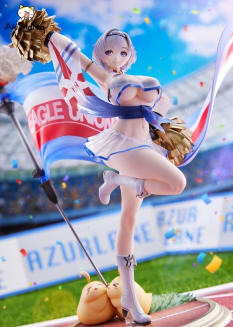 (Pre-order) GOLDENHEAD Azur Lane Reno Biggest Little Cheerleader Limited Edition 1/6 Figure