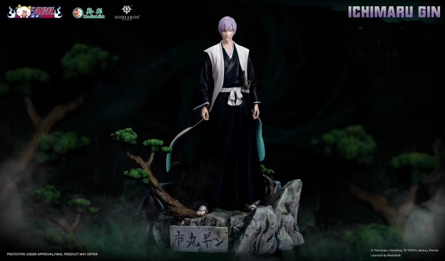 (Pre-order) Bleach Ichimaru Gin Licensed 1/6 Scale Statue By Zodiakos Studio