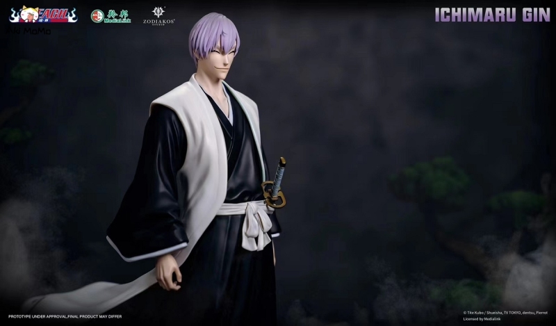 (Pre-order) Bleach Ichimaru Gin Licensed 1/6 Scale Statue By Zodiakos Studio