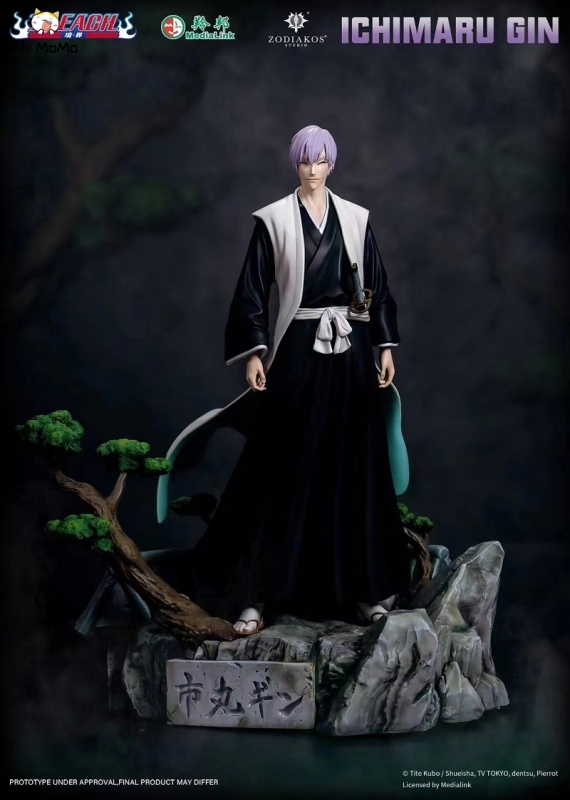 (Pre-order) Bleach Ichimaru Gin Licensed 1/6 Scale Statue By Zodiakos Studio