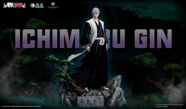 (Pre-order) Bleach Ichimaru Gin Licensed 1/6 Scale Statue By Zodiakos Studio