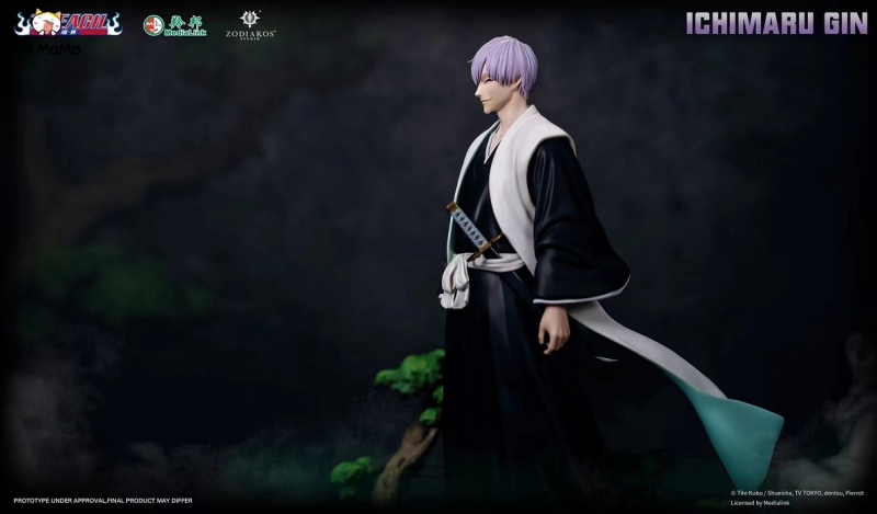(Pre-order) Bleach Ichimaru Gin Licensed 1/6 Scale Statue By Zodiakos Studio