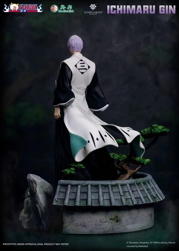 (Pre-order) Bleach Ichimaru Gin Licensed 1/6 Scale Statue By Zodiakos Studio