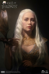 (Pre-order) Game of Thrones Mother of Dragons Daenerys Targaryen  1/1 Life-Size Bust By Infinity Studio