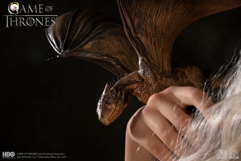 (Pre-order) Game of Thrones Mother of Dragons Daenerys Targaryen  1/1 Life-Size Bust By Infinity Studio