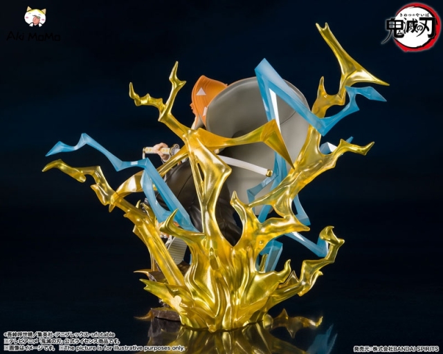 (In Stock) BANDAI SPIRITS Figuarts ZERO Zenitsu Agatsuma Thunderclap and Flash "Demon Slayer Figure: Kimetsu no Yaiba"